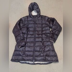 REI deep wine colored Puffer Jacket